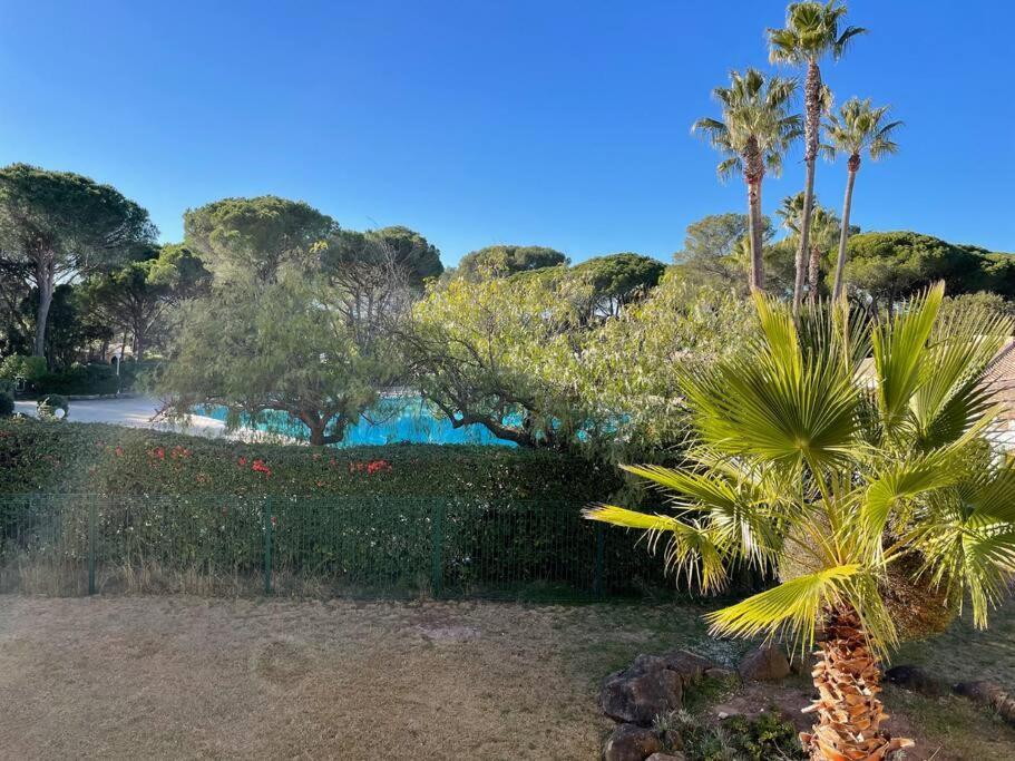 Bel Appartement Vue Sur Piscine 1 Chambre Fermee Et 1 Espace Cabine Saint-Raphaël Buitenkant foto